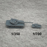 5PCS 1/350 1/700 Scale 195 Engineering Tank Length 35.1mm/17.5mm Model Combat Battle Tanks for Hobby Toys Collection