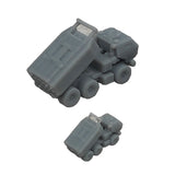 5PCS 1/350 1/700 Scale M142 Model Tank Length 21.4mm 10.7mm 3D Print Toys Truck Vehicle for DIY Hobby Display Parts