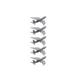 5PCS E-3 Sentry Early Warning Aircraft 1/2000 700 400 350 Scale Resin Model Alarming Airplane for DIY Hobby Toys Collection Parts