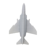 5PCS F-4E 1/2000 1/700 1/400 1/350 Scale Carrier Aircraft Resin Model Shipboard Airplane with Landing Gear Length 8/26.3/52.6mm