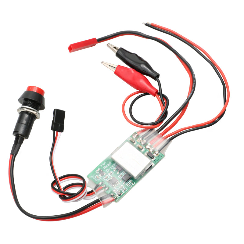 1PCS RC Methanol Vehicle Model Universal Hot Head Driver 3S 12V Glow Plug Igniter Ignition Switch with Indicator Light