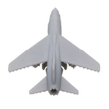 5PCS 1/2000 1/700 1/400 1/350 Scale F-8 Crusader Battle Aeroplane Toys with Landing Gear Fighting Jet Plane Mould for DIY Fighter Model