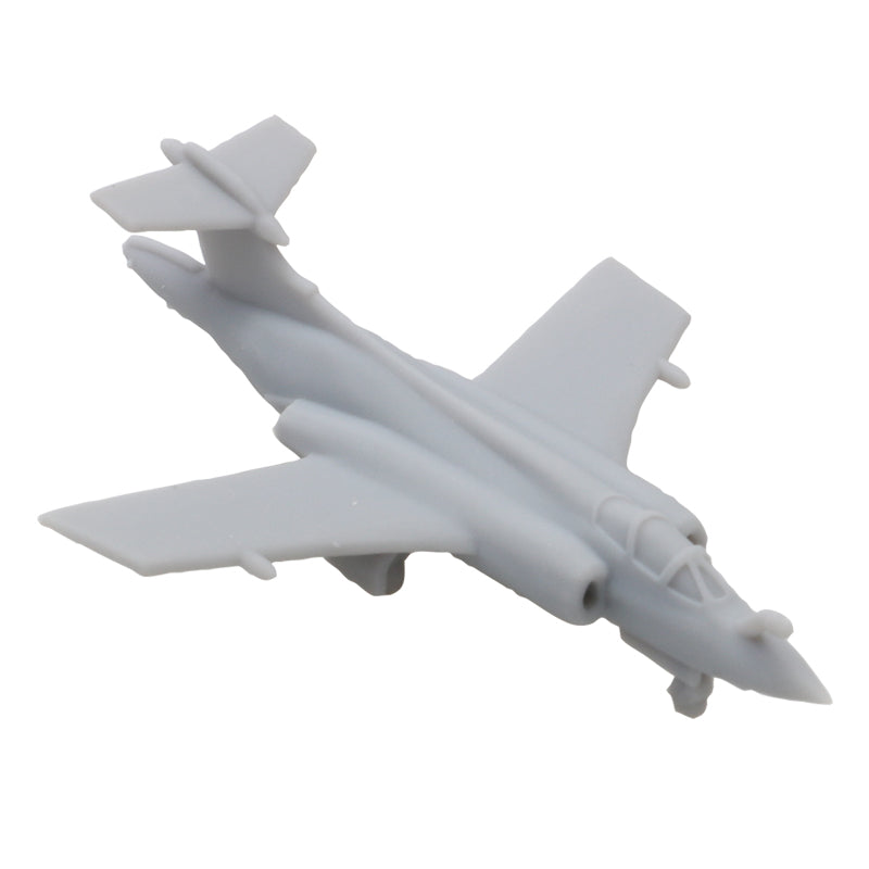 5PCS 1/2000 700 400 350 Scale 3D Printing Model Shipborne Attack Aircraft with Landing Gear Opening Wing Resin Simulation Plane