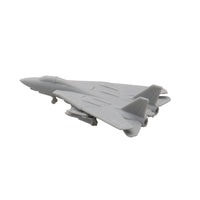 5PCS F-14 Carrier Based Aircraft 1/2000 700 400 350 Scale Resin Assembly Model Shipboard Airplane Fighter Aeroplane with Landing Gear Folding Wing