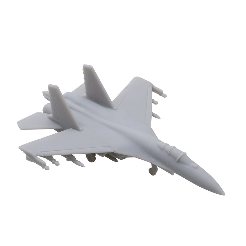 5PCS Su-27 Fighter Aeroplane Model 1/2000 1/700 1/400 1/350 Scale Resin Assembly Battle-airplane with Landing Gear Toys Display Parts