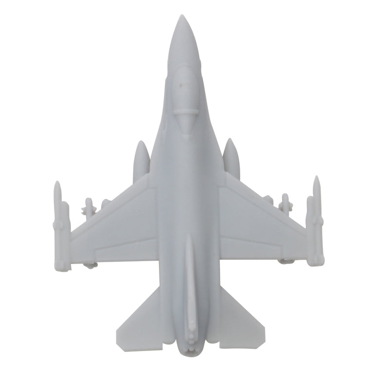 5PCS F-16C Fighting Falcon Resin Fighter Aircraft Battle-plane 1/2000 1/700 1/400 1/350 Length 6mm 21mm 42mm Mini Aeroplane Model