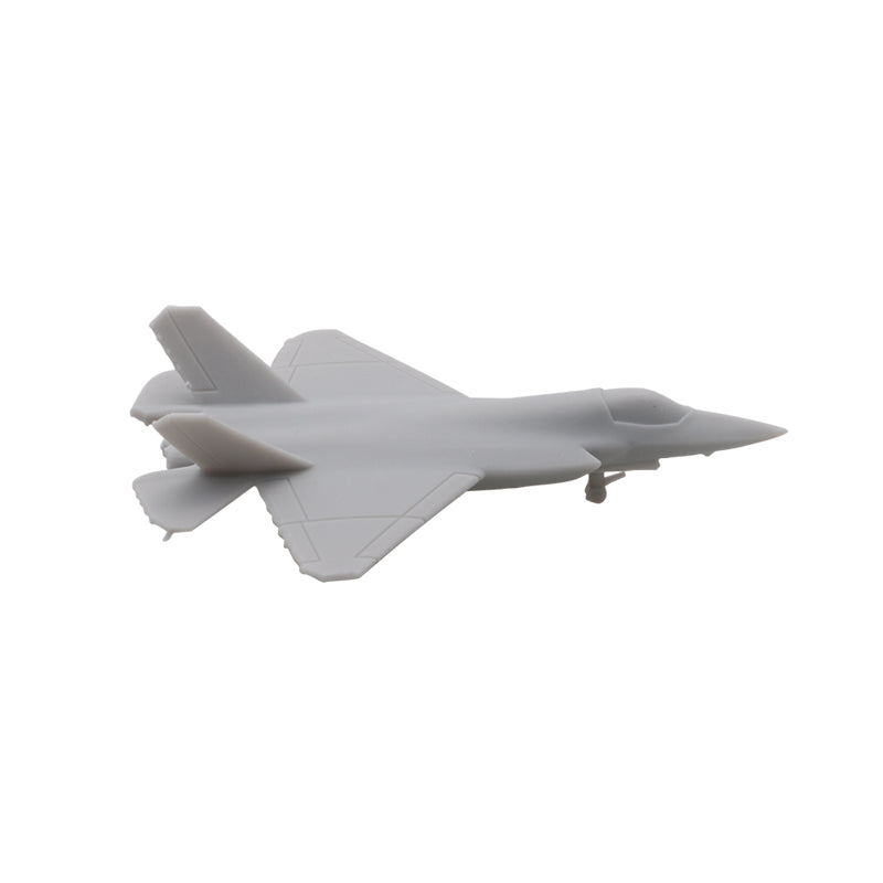 5PCS China J-35 Blue Shark Invisible Fighter Jet Airplane 1/2000 1500 700 400 350 Scale Resin Model Stealth Fighting Plane