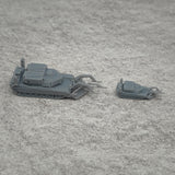 5PCS M1150 Tank Assault Breacher Vehicle Resin Model Tanks 1/350 1/700 Scale Resin ABV Military Toys Length 36.2mm/18.1mm