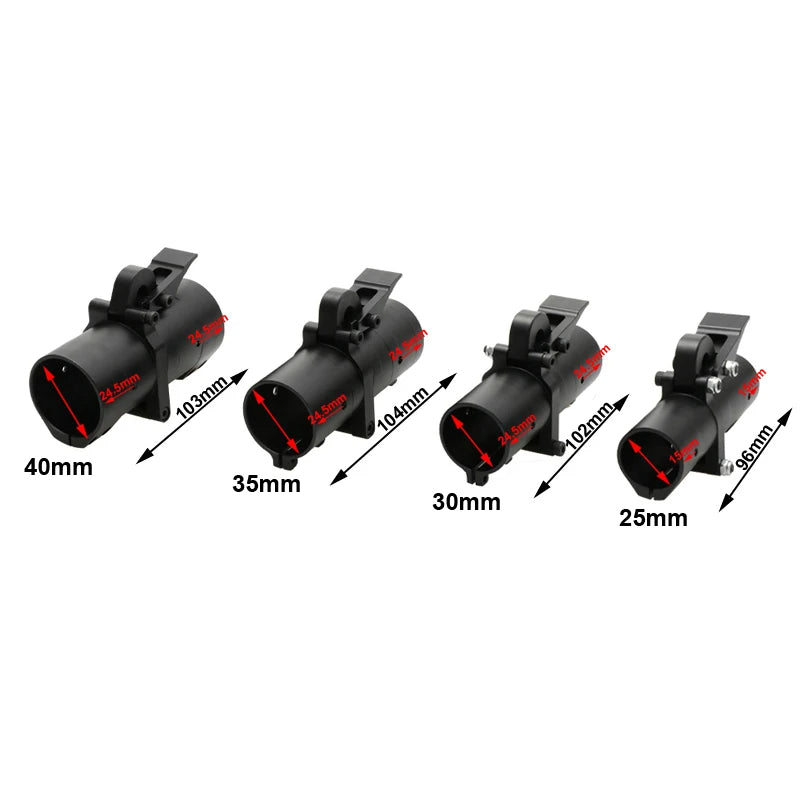 1PCS RC Plant Protection Drones 25mm/30mm/35mm/40mm Lock Buckle Horizontal Folding Arm Tripod Carbon Tube Foldable Connector