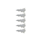 5PCS F/A-XX 6th Generation Fighter Aircraft 1/2000 1/700 1/350 Scale Resin Model Fighting Airplane Battle-plane with Landing Gear