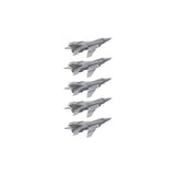 5PCS China Q-5 Attacker Plane Model 3D Print Resin Fighter Aeroplane 1/2000 700 400 350 Scale Toys Display Attacking Aircraft