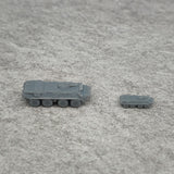 5PCS BTR80 Armored Infantry Vehicle 1/350 1/700 Scale Resin Model Tank Length 21.8mm/11mm for DIY Hobby Toys Collection