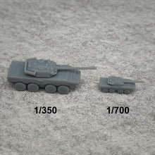 Load image into Gallery viewer, 5PCS ZTL-11 Wheeled Assault Vehicle Length 28.9mm/14.4mm 1/350 1/700 Scale Armored Model Car Resin Assembly Toys Display Parts
