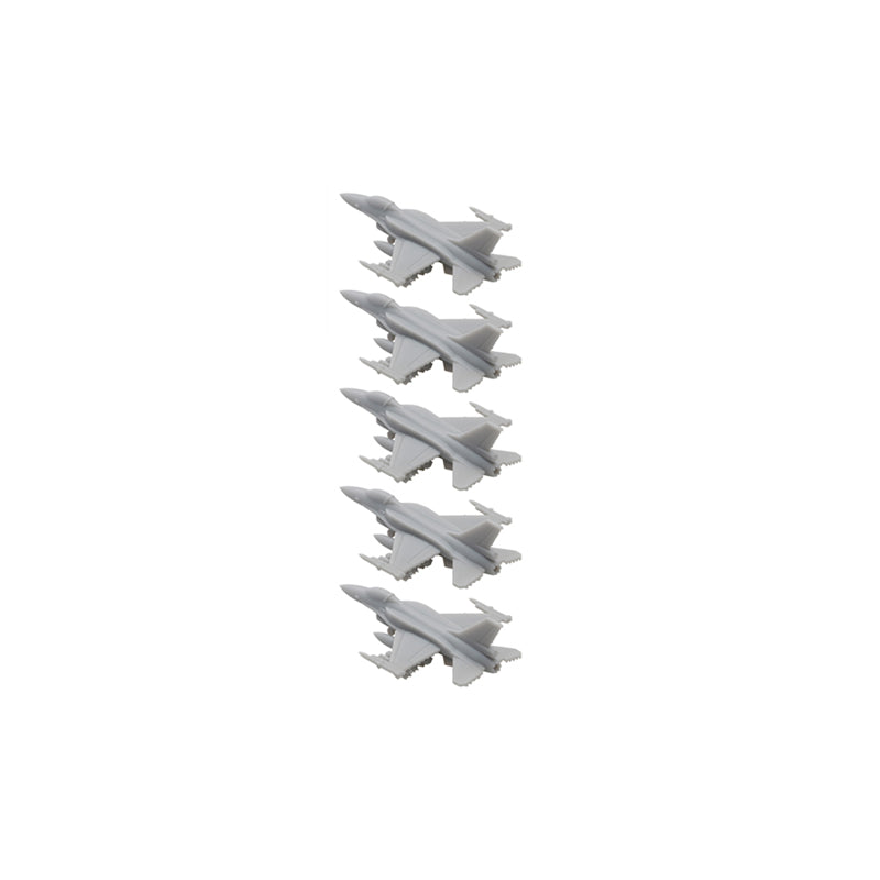 5PCS F-16E Falcon Fighter Jet Airplane 1/2000 700 400 350 Scale Resin Model Battle-airplane Fighting Aeroplane 3D Printing Toys Parts