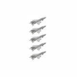 5PCS Russia Mig-21 Fighter Jet Plane 1/2000 700 400 350 Scale Resin Model Toys Fighting Aircraft w Landing Gear Battle-airplane