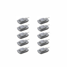 Load image into Gallery viewer, 10PCS M1A2 Main Battle Tank 1/2000 1/700 1/400 1/350 Scale Length 4/13/22.7/26mm Micro Mini Heavy Machine Static Model Resin Toys for DIY Collection
