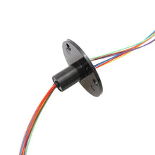 Load image into Gallery viewer, 1PCS Outer Dia 12.5mm Conductive Electric Brush Slip Ring 8CH 1.5A Collector Ring 360 Degree Rotation Ring Joint Connector
