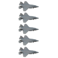 5PCS F35B Fighter Jet Airplane Resin Model Fighting Aeroplane 1/350 1/700 Scale Toys Battleplane for DIY Hobby Toys Collection