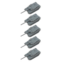 5PCS 1/350 1/700 Scale K2 Model Main Battle Tank Length 30.9mm/15.4mm Resin Combat Crawler Vehicle DIY Display Toys Parts