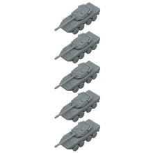 Load image into Gallery viewer, 5PCS ZTL-11 Wheeled Assault Vehicle Length 28.9mm/14.4mm 1/350 1/700 Scale Armored Model Car Resin Assembly Toys Display Parts
