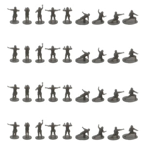 1Set DIY Model Shipborne Aircraft Command Ground Personnel 1/700 1/350 Scale Military Soldiers Model Display Toys