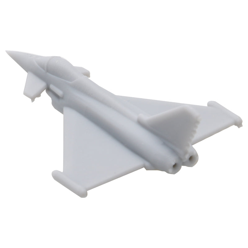 5PCS DIY Resin Model Toys Typhoon EF-2000 Fighter Aeroplane with Landing Gear Opening Wing 1/2000 700 400 350 Scale Battle-plane