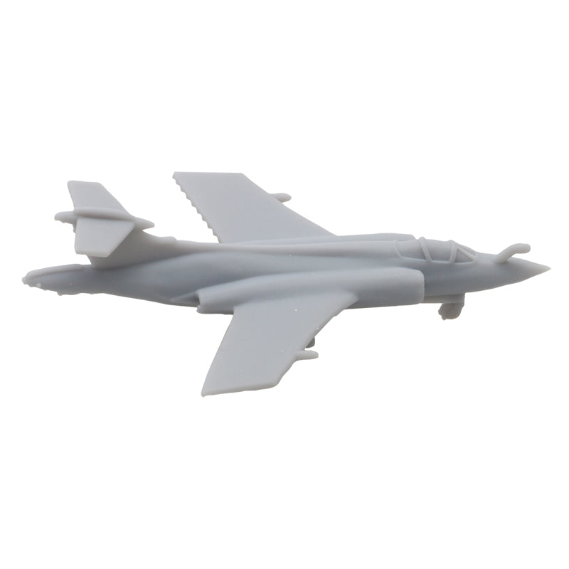 5PCS 1/2000 700 400 350 Scale 3D Printing Model Shipborne Attack Aircraft with Landing Gear Opening Wing Resin Simulation Plane