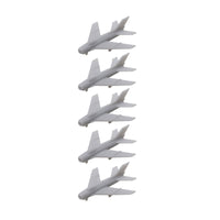 5PCS Russia Farmer Fighter Jet Airplane Model 1/2000 700 400 350 Scale Resin Assembly Battle-aeroplane Fighting Plane with Landing Gear