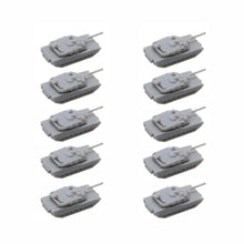 Load image into Gallery viewer, 10PCS M1A2 Main Battle Tank 1/2000 1/700 1/400 1/350 Scale Length 4/13/22.7/26mm Micro Mini Heavy Machine Static Model Resin Toys for DIY Collection
