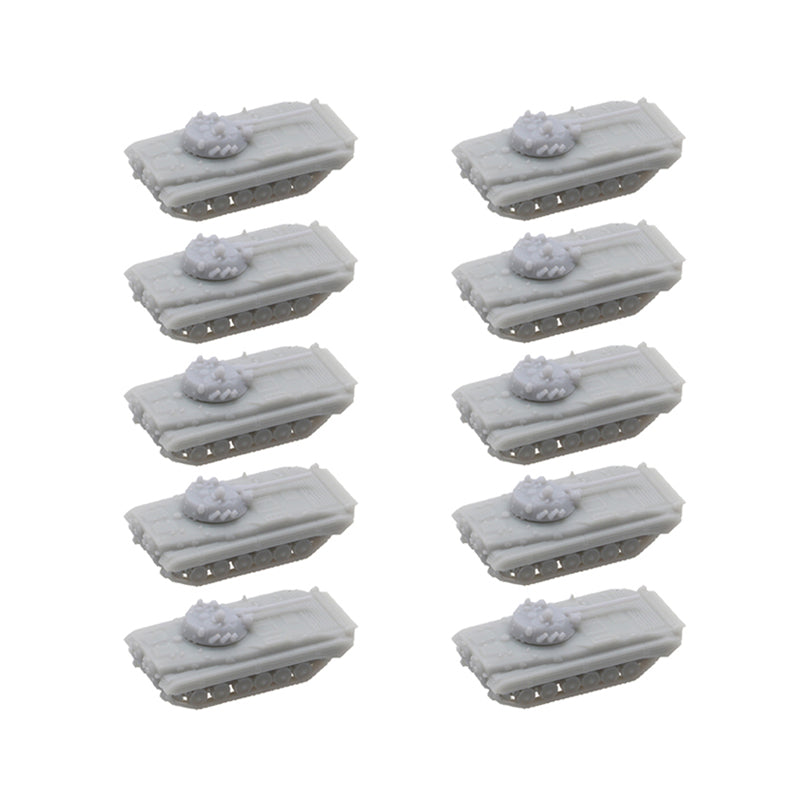 10PCS BMP-2 Infantry Fighting Vehicle 1/2000 700 400 350 Scale Length 3mm/10mm/17.5mm/20mm Resin Model Crawler Tanks