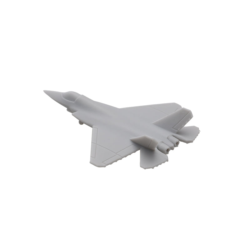 5PCS China J-35 Blue Shark Invisible Fighter Jet Airplane 1/2000 1500 700 400 350 Scale Resin Model Stealth Fighting Plane