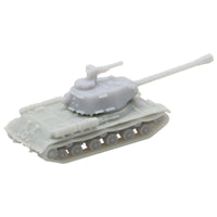 10PCS Resin Model IS-2 World War II Tank 1/2000 700 400 350 Scale Model Battle Tank Crawler Vehicle DIY Toys Collection Parts