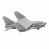 5PCS A-7 Attack Aircraft Model Proportional Airplane Toys 1/2000 700 400 350 Scale Attacker Plane with Landing Gear Folding Wing