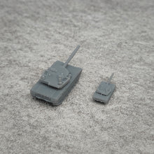 Load image into Gallery viewer, 5PCS 1/350 1/700 Scale ZTZ-96A Model Main Battle Tank 3D Printing Resin Toys Vehicle Length 26.9mm/13.4mm for Hobbys Display
