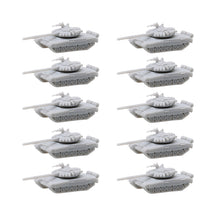 Load image into Gallery viewer, 10PCS Russia T-72BM Main Battle Tank Model 1/2000 1/700 1/400 1/350 Scale Resin Assembly Display Toys Tanks Vehicle
