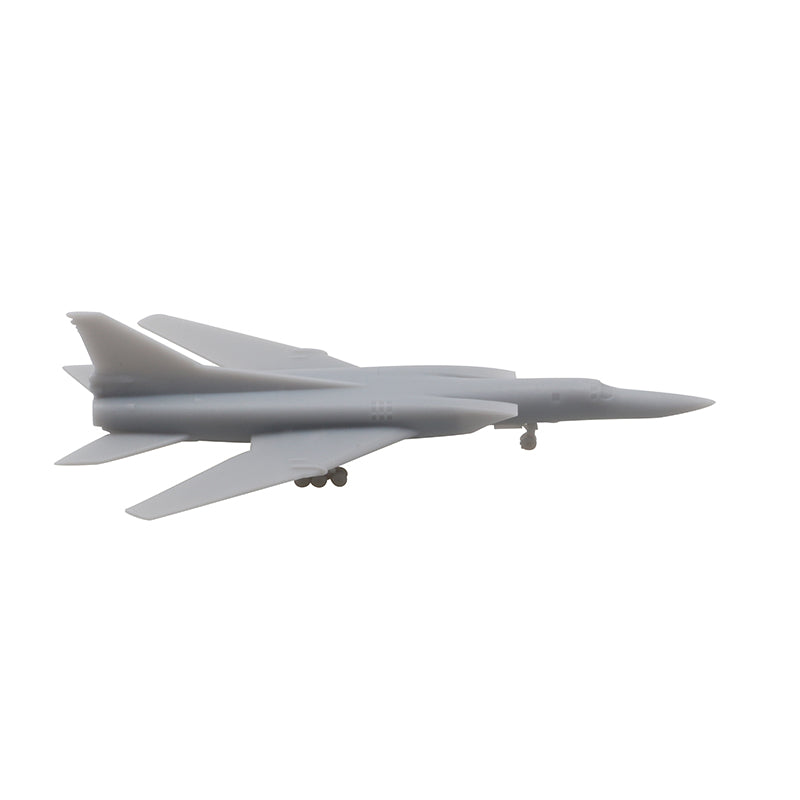 2PCS Russian Tu-22m3 Backfire Bomber Airplane 1/700 1/400 1/350 Scale Resin Model Bombardment Aircraft with Landing Gear for DIY Hobby Display Parts