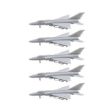 5PCS Toys DIY Collection Accessories China J-8II Fighting Aircraft 1/2000 700 400 350 Scale Resin Model Fighter Airplane Battle-plane