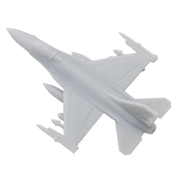 5PCS F-16C Fighting Falcon Resin Fighter Aircraft Battle-plane 1/2000 1/700 1/400 1/350 Length 6mm 21mm 42mm Mini Aeroplane Model