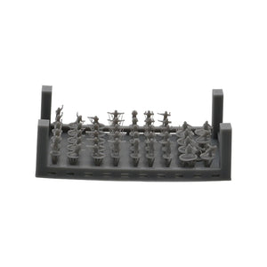1Set DIY Model Shipborne Aircraft Command Ground Personnel 1/700 1/350 Scale Military Soldiers Model Display Toys