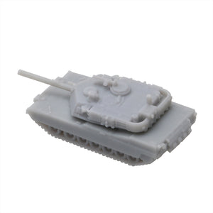 10PCS M1A2 Main Battle Tank 1/2000 1/700 1/400 1/350 Scale Length 4/13/22.7/26mm Micro Mini Heavy Machine Static Model Resin Toys for DIY Collection