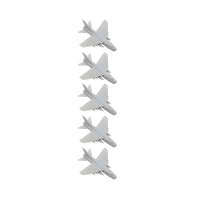 5PCS 1/2000 1/700 1/400 1/350 Scale Resin Model A-7 Pirates Ⅱ Attack Airplane with Landing Gear Toys Display Strike Aircraft