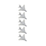 5PCS 1/2000 1/700 1/400 1/350 Scale Resin Model A-7 Pirates Ⅱ Attack Airplane with Landing Gear Toys Display Strike Aircraft