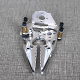 1PCS Silver Mechanical Arm Gripper Thickened Metal Robot Clamp Holder Max 61mm Spacing Claws for RC Drone FPV Airplane