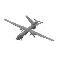 5PCS DIY Model Toys MQ-9 Reaper UAV Resin Assembly Airplane Model with Landing Gear Opening Wing Hobby Toys Collection Parts