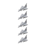 5PCS China J-10B Fighting Airplane 1/2000 700 400 350 Scale Resin Model Fighter Jet Plane with Landing Gear Opening Wing Toys Display Parts