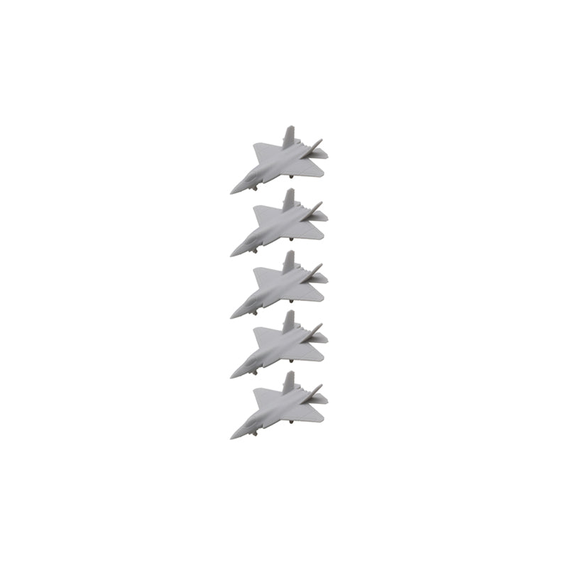 5PCS China J-35 Blue Shark Invisible Fighter Jet Airplane 1/2000 1500 700 400 350 Scale Resin Model Stealth Fighting Plane