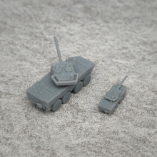 Load image into Gallery viewer, 5PCS ZTL-11 Wheeled Assault Vehicle Length 28.9mm/14.4mm 1/350 1/700 Scale Armored Model Car Resin Assembly Toys Display Parts
