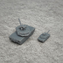 Load image into Gallery viewer, 5PCS Abrams X Main Battle Tank 3D Print Resin Miniature Model 1/350 1/700 Scale Toys Tanks Vehicle
