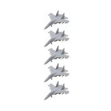 5PCS 1/2000 700 400 350 Scale China J-16 Fighter Plane Resin Model Fighting Aeroplane with Landing Gear Opening Wing