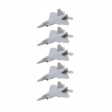 Load image into Gallery viewer, 5PCS F-22 Stealth Fighter Jet 1/2000 1/700 1/400 1/350 8mm 27mm 47.2mm 54mm Fighting Airplane Photosensitive Resin Model Fighter Aeroplane
